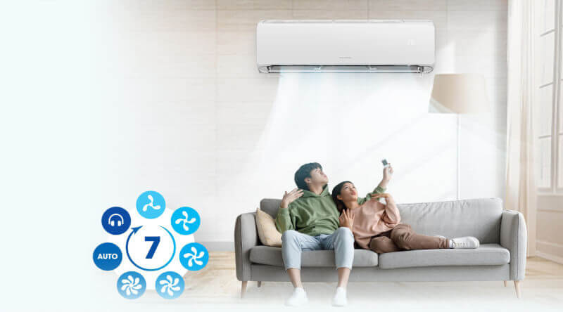 May lanh gree 2hp inverter cosmo18ci 10