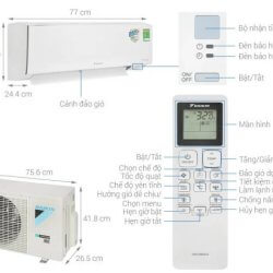 May lanh daikin inverter 1hp ftkb25zvmv 1