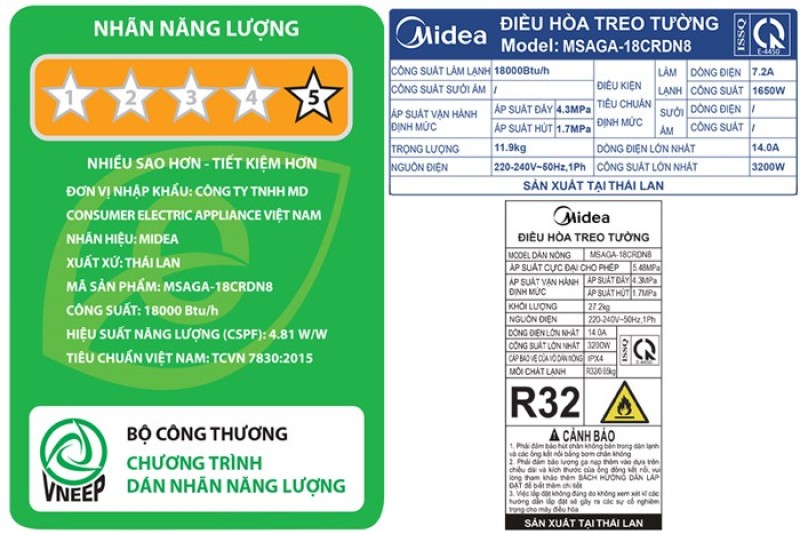 May lanh midea inverter 2 hp msaga 18crdn8 13