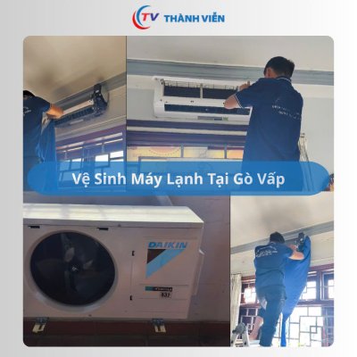 Ve sinh may lanh tan son